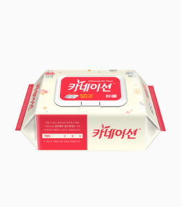 카네이션 엠보 물티슈