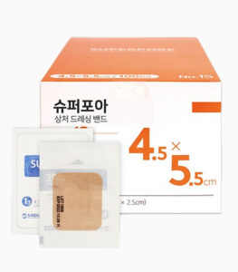 밴드골드 슈퍼포아 4.5*5.5 브라운 100개입
