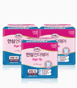 수려니 언더웨어 중대형 (10매x8팩)