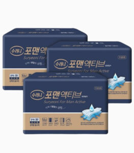 수려니 포맨 액티브 180매(30매x6팩)