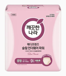 메디프렌즈 슬림 언더웨어 파워 중형 9개/대형 8개 x 10팩 (선택) - 중형